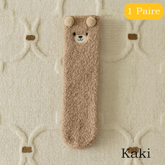 Chaussettes Duveteuses DuoCocoon™ — Chaleur Douce & Confort Sensoriel