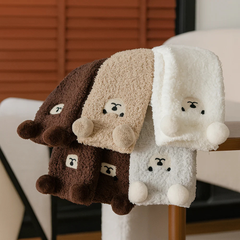 Chaussettes Duveteuses DuoCocoon™ — Chaleur Douce & Confort Sensoriel